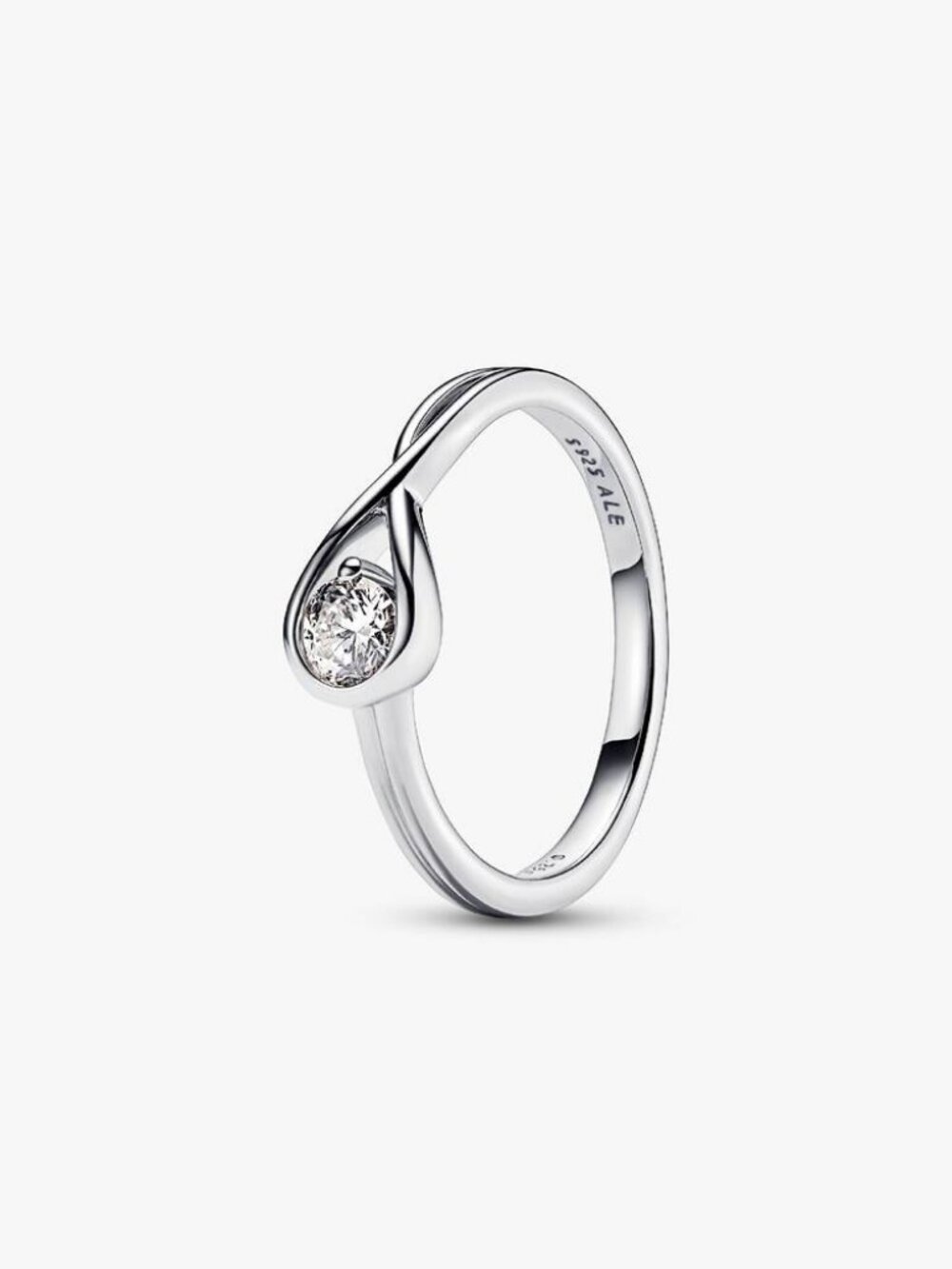 Pandora Infinite Sterling Silver Lab-grown Diamond Ring